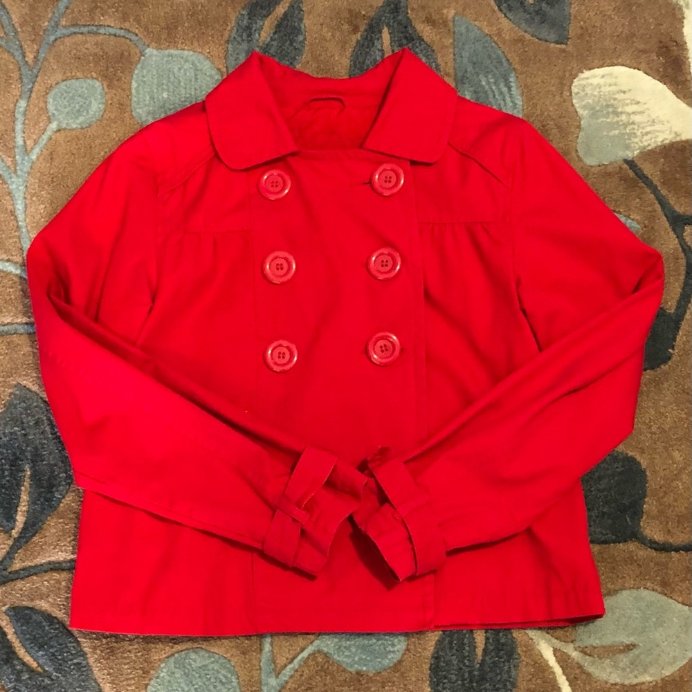 No Boundaries Red Spring Jacket
